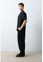 Camisa Manga Corta En Lino Para Hombre Málaga Camisa Manga Corta En Lino Para Hombre Málaga Negro XXL VÉLEZ de Vélez