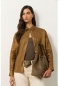 Camisa Peonia En Lino Con Acabado Metalizado Para Mujer Oversized Camisa Peonia En Lino Con Acabado Metalizado Para Mujer Oversized Bronce M VÉLEZ de Vélez