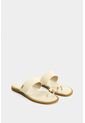 Sandalia Plana De Cuero Para Mujer Thala Sandalia Plana De Cuero Para Mujer Thala Beige 37 VÉLEZ de Vélez