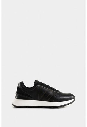 Tenis Australis De Cuero Y Carnaza Para Mujer Silueta Deportiva Tenis Australis De Cuero Y Carnaza Para Mujer Silueta Deportiva Negro 37 VÉLEZ