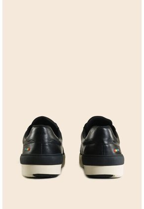 Tenis Black De Cuero Para Mujer Bordado Pride Tenis Black De Cuero Para Mujer Bordado Pride Negro 39 Vélez