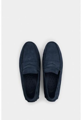 Mocasines Boston 3 De Cuero Para Hombre Casual Mocasines Boston 3 De Cuero Para Hombre Casual Azul Oscuro 46 VÉLEZ