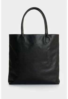 Tote Bag Flowers En Cuero Tote Bag Flowers En Cuero Negro VÉLEZ