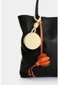 Tote Bag Flowers En Cuero Tote Bag Flowers En Cuero Negro VÉLEZ de Vélez