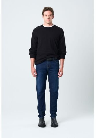 Jean Galis Bota Recta Para Hombre Semi Fitted Jean Galis Bota Recta Para Hombre Semi Fitted Azul 34 VÉLEZ Vélez