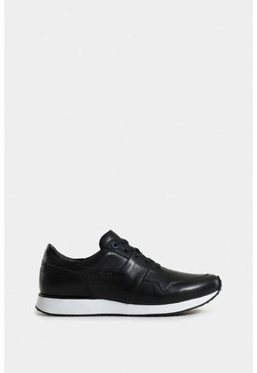 Tenis Artisan 2 De Cuero Para Hombre Vira Talón Tenis Artisan 2 De Cuero Para Hombre Vira Talón Negro 46 VÉLEZ