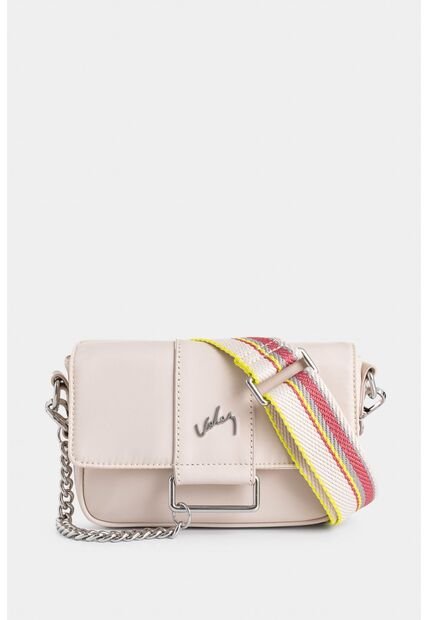 Manos Libres Nova En Lona Para Mujer Detalle Multicolor Manos Libres Nova En Lona Para Mujer Detalle Multicolor Blanco VÉLEZ