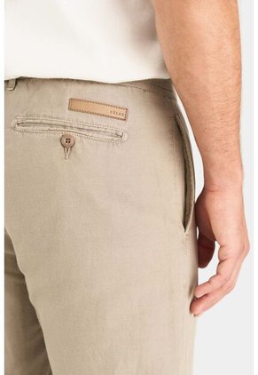Pantalón Chino Regular Fit De Lino Para Hombre Casual Pantalón Chino Regular Fit De Lino Para Hombre Casual Arena 32 VÉLEZ