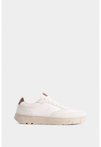 Tenis Lyra De Cuero Para Hombre Suela Extra Liviana Tenis Lyra De Cuero Para Hombre Suela Extra Liviana Blanco 43 Vélez