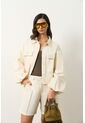 Chaqueta Senda Trucker Para Mujer Oversized Chaqueta Senda Trucker Para Mujer Oversized Crema L VÉLEZ de Vélez