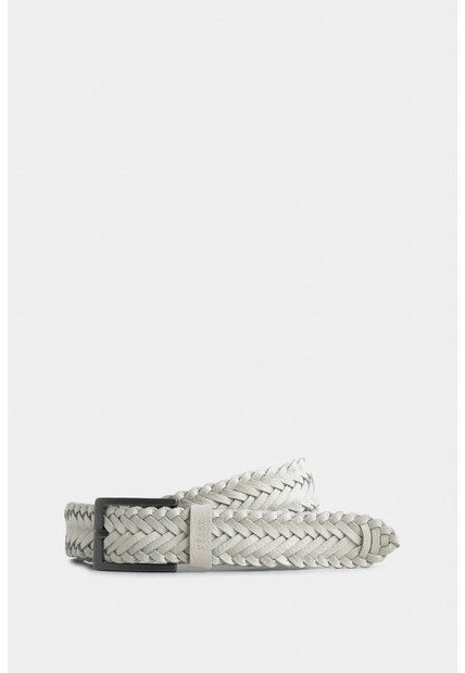 Cinturón Unifaz De Cuero Trenzado Para Hombre Punta Espada Cinturón Unifaz De Cuero Trenzado Para Hombre Punta Espada Blanco 36 VÉLEZ