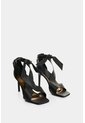 Sandalia Tacón Nucifera De Cuero Para Mujer Straps Sandalia Tacón Nucifera De Cuero Para Mujer Straps Negro 37 VÉLEZ de Vélez