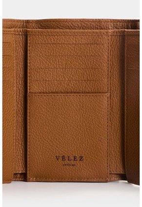 Billetera Real En Cuero Para Mujer Billetera Real En Cuero Para Mujer Miel VÉLEZ