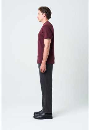 Camiseta Manga Corta Lerici Para Hombre Semi Fitted Camiseta Manga Corta Lerici Para Hombre Semi Fitted Vinotinto XXL VÉLEZ