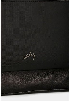 Morral Fagus 2.0 De Cuero Para Hombre Lona En Nylon Morral Fagus 2.0 De Cuero Para Hombre Lona En Nylon Negro VÉLEZ