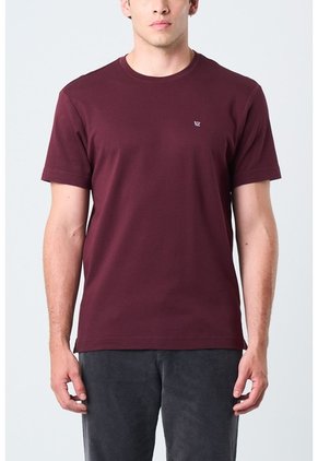 Camiseta Manga Corta Lerici Para Hombre Semi Fitted Camiseta Manga Corta Lerici Para Hombre Semi Fitted Vinotinto XXL VÉLEZ