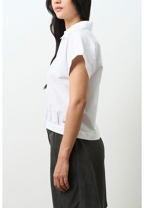 Camisa Holgada Para Mujer Sombra Camisa Holgada Para Mujer Sombra Blanco S VÉLEZ