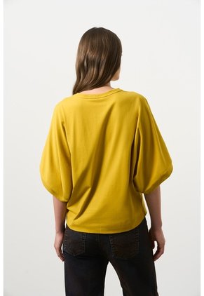 Camiseta Ópalo Para Mujer Manga Ranglan Camiseta Ópalo Para Mujer Manga Ranglan Amarillo Limon L VÉLEZ
