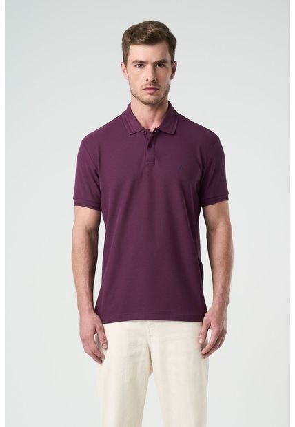 Polo Summer Para Hombre Semi Ajustada Polo Summer Para Hombre Semi Ajustada Morado S Vélez