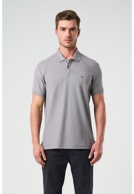 Polo Summer Para Hombre Semi Ajustada Polo Summer Para Hombre Semi Ajustada Gris XXL Vélez