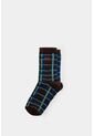 Calcetines Media Pierna Tartan Para Hombre Calcetines Media Pierna Tartan Para Hombre Cafe XS VÉLEZ de Vélez