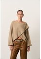 Sweater Oversize Tejido Para Mujer Cayena Sweater Oversize Tejido Para Mujer Cayena Arena XS VÉLEZ de Vélez