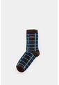 Calcetines Media Pierna Tartan Para Hombre Calcetines Media Pierna Tartan Para Hombre Cafe XS VÉLEZ de Vélez