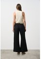 Pantalón Loa Palazzo Tiro Alto Para Mujer Pantalón Loa Palazzo Tiro Alto Para Mujer Negro 10 VÉLEZ de Vélez