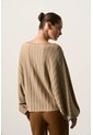 Sweater Oversize Tejido Para Mujer Cayena Sweater Oversize Tejido Para Mujer Cayena Arena XS VÉLEZ de Vélez