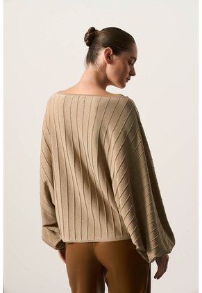 Sweater Oversize Tejido Para Mujer Cayena Sweater Oversize Tejido Para Mujer Cayena Arena XS VÉLEZ