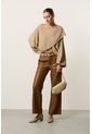 Sweater Oversize Tejido Para Mujer Cayena Sweater Oversize Tejido Para Mujer Cayena Arena XS VÉLEZ de Vélez