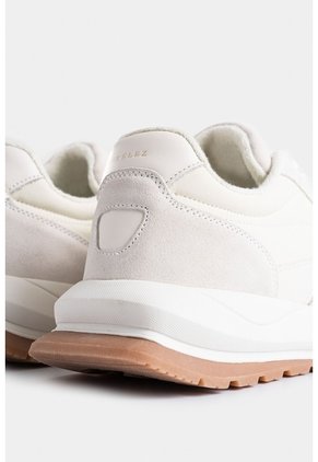 Tenis Castor De Cuero Y Textil Para Hombre Apariencia Deportiva Tenis Castor De Cuero Y Textil Para Hombre Apariencia Deportiva Blanco 41 VÉLEZ