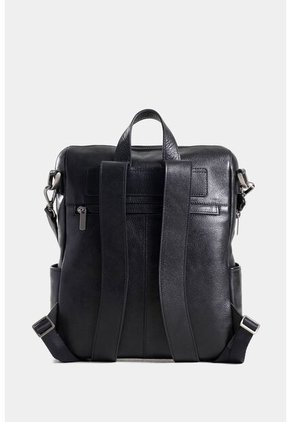 Morral Mini Saba De Cuero Para Mujer Multifunción Morral Mini Saba De Cuero Para Mujer Multifunción Negro VÉLEZ