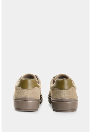 Tenis Clima De Cuero Para Hombre Efecto Escribiente Tenis Clima De Cuero Para Hombre Efecto Escribiente Arena 43 VÉLEZ