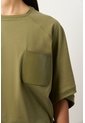 Camiseta Ópalo Para Mujer Manga Ranglan Camiseta Ópalo Para Mujer Manga Ranglan Verde Oliva M VÉLEZ de Vélez