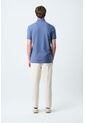 Polo Manga Corta Essential Para Hombre Textura Polo Manga Corta Essential Para Hombre Textura Azul M VÉLEZ de Vélez