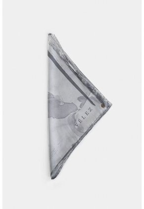 Pañuelo Pequeño En Tejido Plano Para Mujer Sombra Pañuelo Pequeño En Tejido Plano Para Mujer Sombra Gris XS VÉLEZ