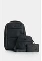 Morral Leo En Lona Y Cuero Para Hombre Multifuncional Morral Leo En Lona Y Cuero Para Hombre Multifuncional Gris VÉLEZ de Vélez
