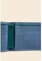 Billetera Lunar De Cuero Para Hombre Contraste De Color Billetera Lunar De Cuero Para Hombre Contraste De Color Azul Claro Vélez de Vélez