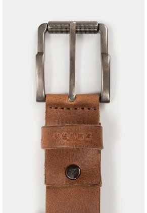 Cinturón Unifaz Ankara De Cuero Para Hombre Cadena Metálica Miel Cinturón Unifaz Ankara De Cuero Para Hombre Cadena Metálica Miel 38 Vélez