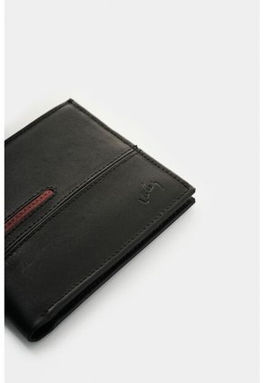 Billetera De Cuero Para Hombre Inserto 2 Billetera De Cuero Para Hombre Inserto 2 Negro VÉLEZ