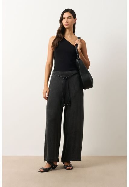 Pantalón Atacama Palazzo Para Mujer Pantalón Atacama Palazzo Para Mujer Negro 14 VÉLEZ