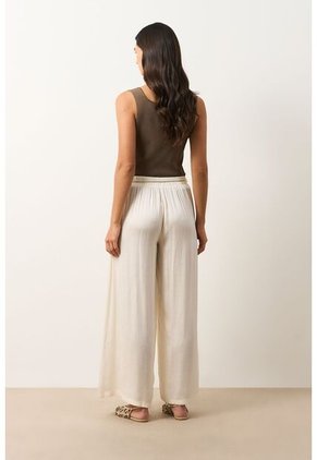 Pantalón Atacama Palazzo Para Mujer Pantalón Atacama Palazzo Para Mujer Crema 12 VÉLEZ