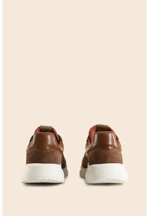 Tenis Deportivos Tundra De Cuero Para Hombre Mezcla De Texturas Tenis Deportivos Tundra De Cuero Para Hombre Mezcla De Texturas Miel 45 Vélez