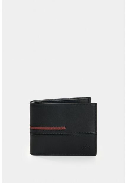 Billetera De Cuero Para Hombre Inserto 2 Billetera De Cuero Para Hombre Inserto 2 Negro VÉLEZ