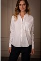 Camisa Basic Para Mujer Popelina Manga Larga Blanco Camisa Basic Para Mujer Popelina Manga Larga Blanco VÉLEZ de Vélez