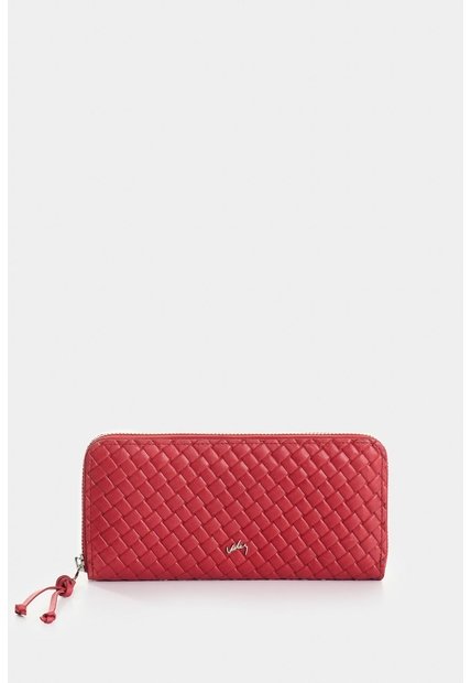 Billetera Porta Chequera De Cuero Para Mujer Astra Billetera Porta Chequera De Cuero Para Mujer Astra Rojo VÉLEZ