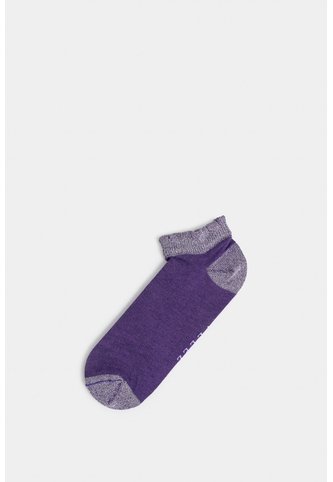 Calcetines Tobilleros En Algodón Para Mujer Brillo Calcetines Tobilleros En Algodón Para Mujer Brillo Mora XS VÉLEZ Vélez
