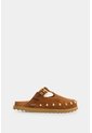 Mule De Cuero Para Mujer Cove Mule De Cuero Para Mujer Cove Miel 41 VÉLEZ de Vélez