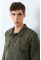 Sobrecamisa Modica Para Hombre Oversized Sobrecamisa Modica Para Hombre Oversized Verde Oliva XL VÉLEZ de Vélez